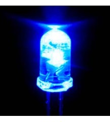 5mm Clear Lens LED Blue